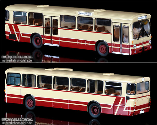 Brekina MB O305 beige rot modellbus, modellbusse, busmodell, busmodelle, VV, Standart Linienbus