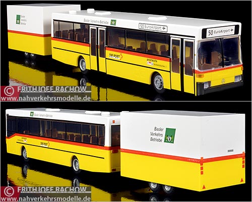 Rietze Busmodell Artikel 71824 Mercedes-Benz O 405 Postauto Schweiz Basel