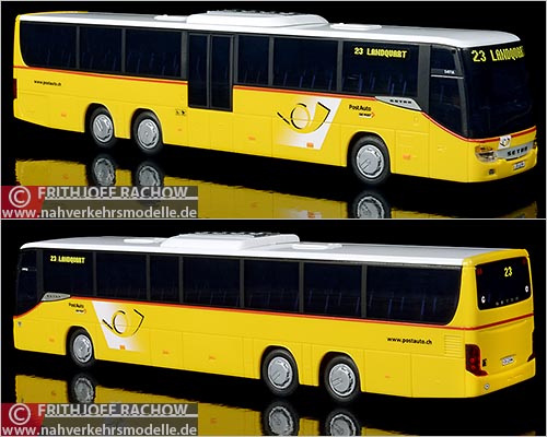 AWM Busmodell Sondermodell Setra S 417 U L Postauto Schweiz Graubnden