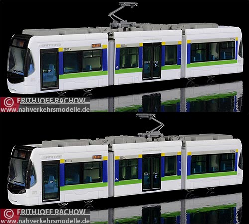 Tomytec Strassenbahnmodell Alna Sharyo Typ T100