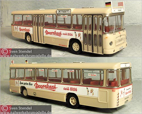 VK-Modelle Busmodell MAN Metrobus H O 750 M 11 A Bremer Straenbahn AG B S A G