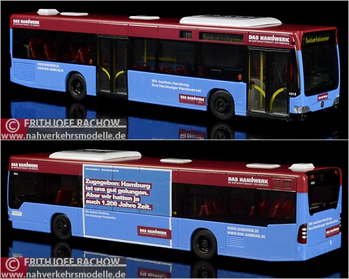 Rietze MB O50G E4 HHA Hamburg Modellbus Busmodell Modellbusse Busmodelle
