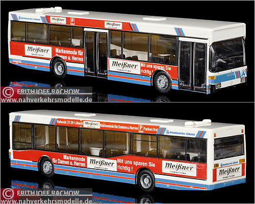 Kembel MB O405N2 Lbecker Stadtwerke SL Meiner MeissnerModellbus Busmodell Modellbusse Busmodelle
