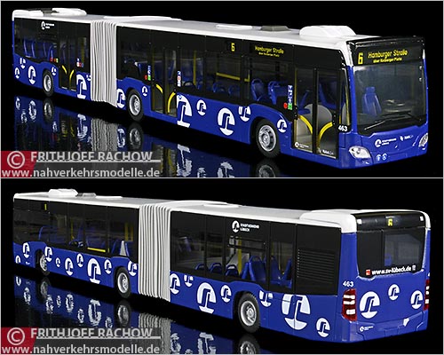 Rietze Busmodell Artikel 73600 Mercedes-Benz O 530 Citaro G C 2 E 6 Stadtverkehr Lbeck