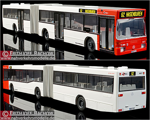 Rietze Busmodell Artikel 76420 Mercedes-Benz O 405 G N 2 Bremer Straenbahn Aktiengesellschaft
