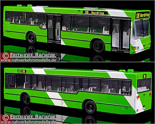 Rietze Busmodell Artikel 75019 M A N N L 202 2 STRA Hannoversche Verkehrsbetriebe Aktiengesellschaft