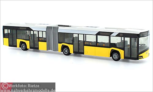 Rietze Busmodell Artikel 73101 new Solaris U 18 2014 Vorfhrdesign