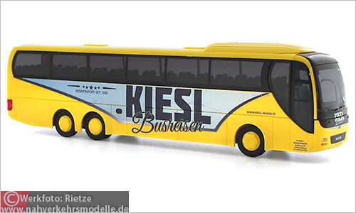 Rietze Busmodell Artikel 74401 M A N Lions Coach L 2015 Busreisen Kiesl Helfenberg sterreich