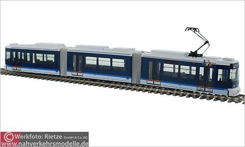 Rietze Linie 8 Straenbahnmodell  Artikel STRA 0 1 0 4 9 Jenaer Nahverkehr GmbH