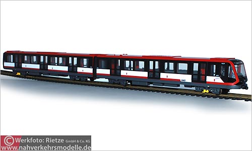 Rietze U-Bahn Modell #u10001 Siemens G 1 Verkehrs Aktiengesellschaft Nrnberg