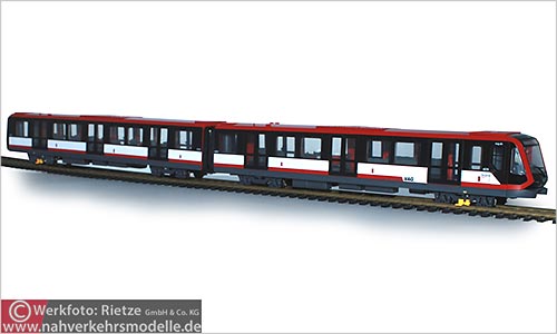 Rietze U-Bahn Modell #u10002 Siemens G 1 Verkehrs Aktiengesellschaft Nrnberg