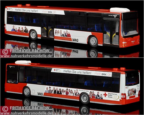 Rietze MAN Lions City VAG Nrnberg Modellbus Busmodell Modellbusse Busmodelle