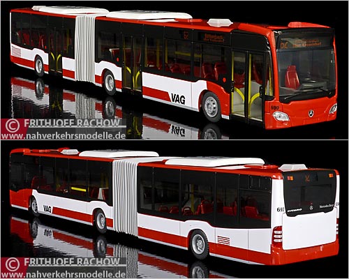 Rietze MB O530G Citaro C2 2011 VAG Nrnberg Modellbus Busmodell Modellbusse Busmodelle