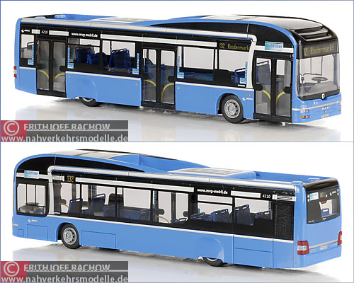 Rietze MAN Lions City hybrid MVG Mnchen Sondermodell Modellbus Busmodell Modellbusse Busmodelle
