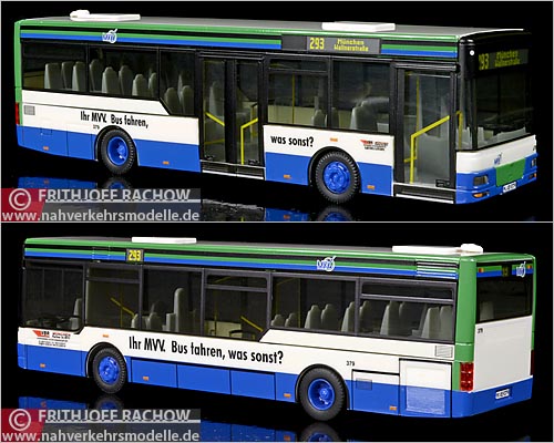 VKModelle MAN NM Midibus MVV Mnchen Modellbus Busmodell Modellbusse Busmodelle